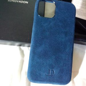 Longvadon Genuine Italian Alcantara iPhone 11 Pro Case